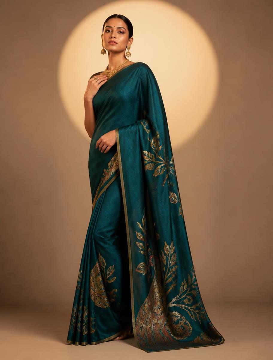 Peacock Silk